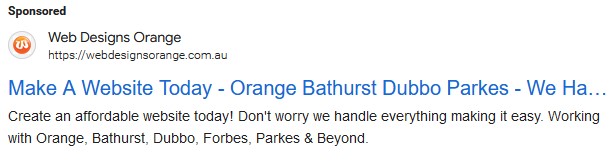 Google Ad WDO Ad